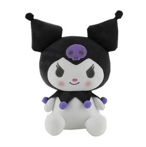 Kids Lovely Cartoon Plush Toy Dolls, Gray Stuffed Doll for Kuromi Fans